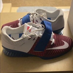 Nike Romaleos Platform shoes.